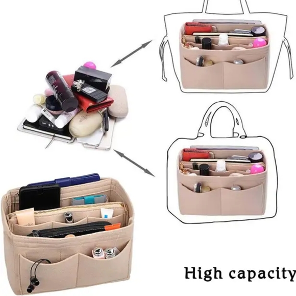 Large Felt Purse Organizer - Picture 2 of 5